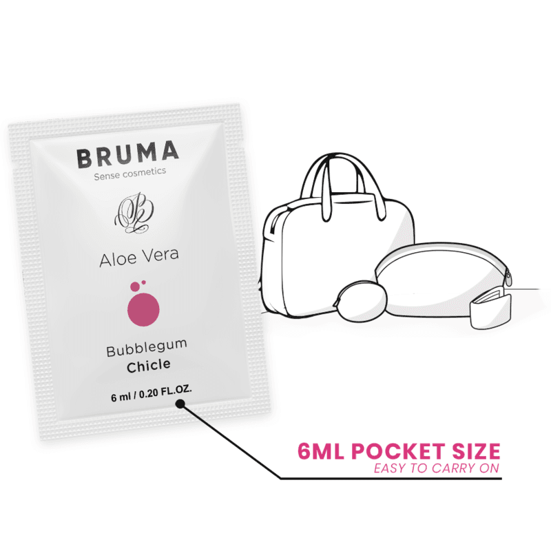 BRUMA - ALOE VERA SLIDING GEL BUBBLEGUM FLAVOR 6 ML 5