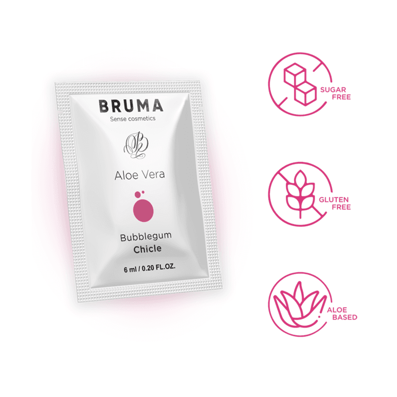 BRUMA - ALOE VERA SLIDING GEL BUBBLEGUM FLAVOR 6 ML 4
