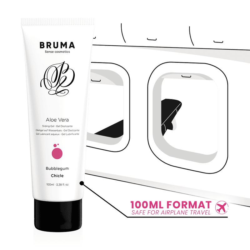 BRUMA - ALOE VERA SLIDING GEL BUBBLEGUM FLAVOR 100 ML 5