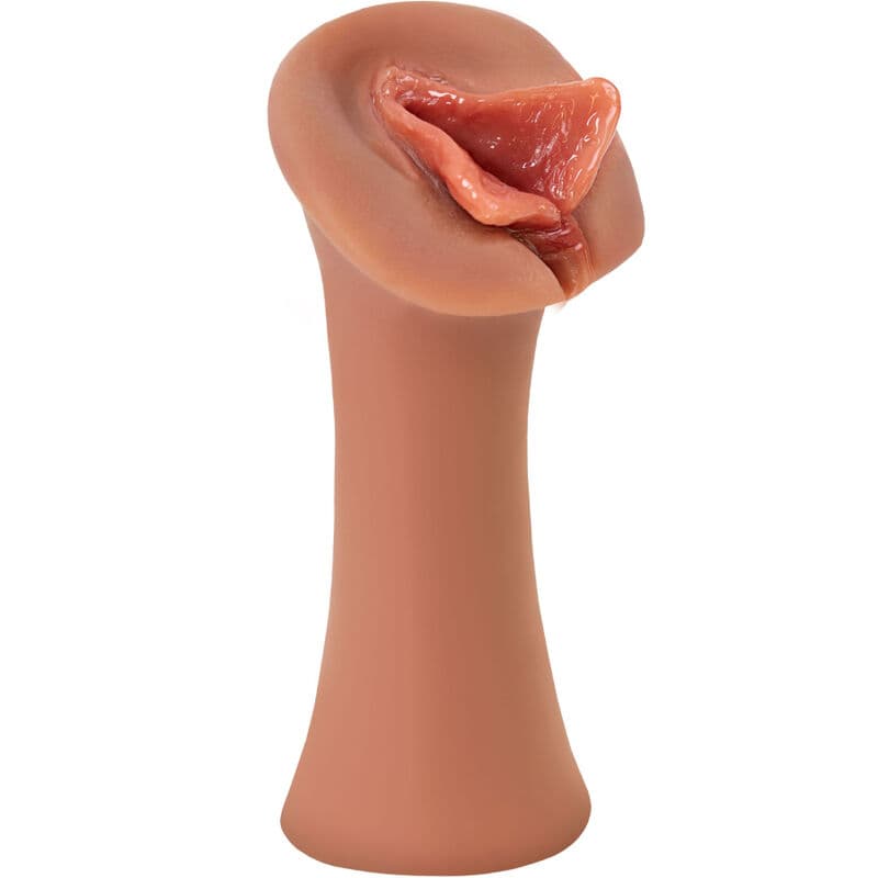 FETISH FANTASY EXTREME - LUSCIOUS LIPS STROKER SILICONE CARAMEL 4