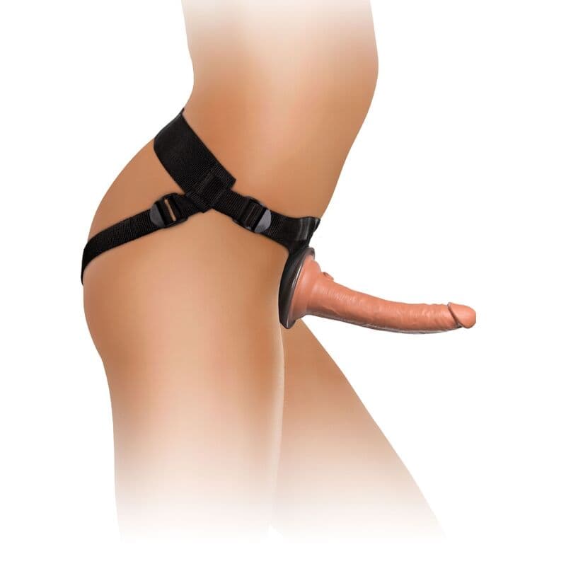 KING COCK - ELITE COMFY ADJUSTABLE HARNESS WITH DILDO 17.8 CM 5