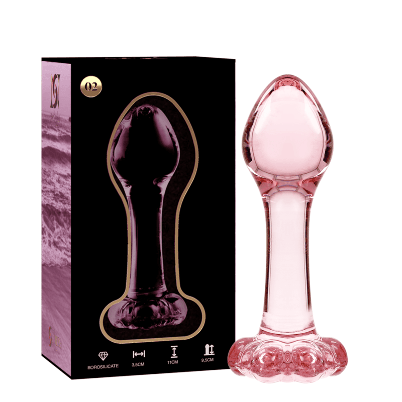 NEBULA SERIES BY IBIZA - MODELO 2 PLUG CRISTAL 11 CM -O- 3.5 CM 4