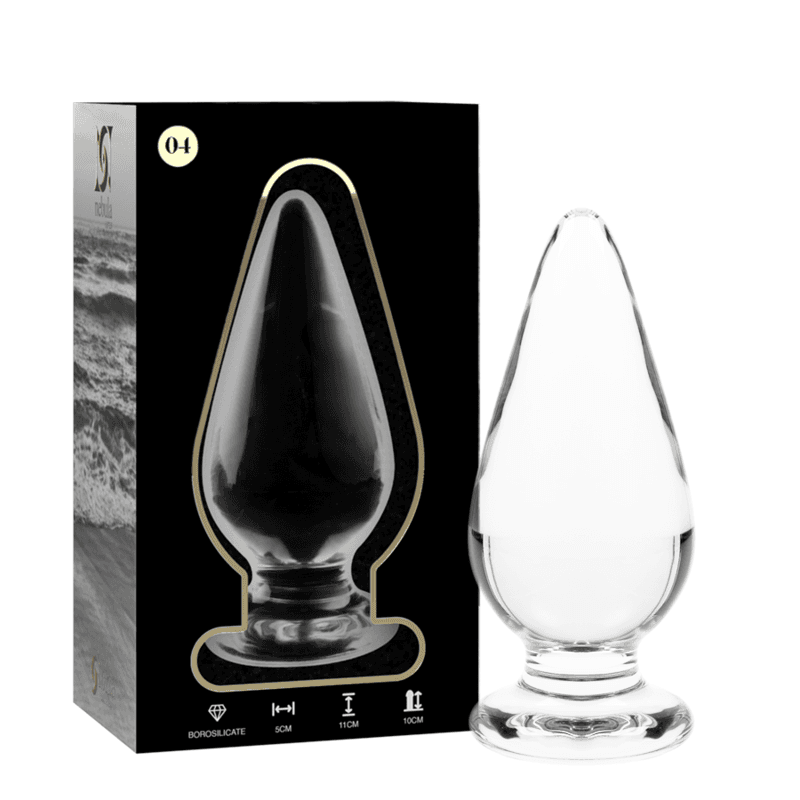 NEBULA SERIES BY IBIZA - MODELO 4 PLUG CRISTAL 11 CM -O- 5 CM 3