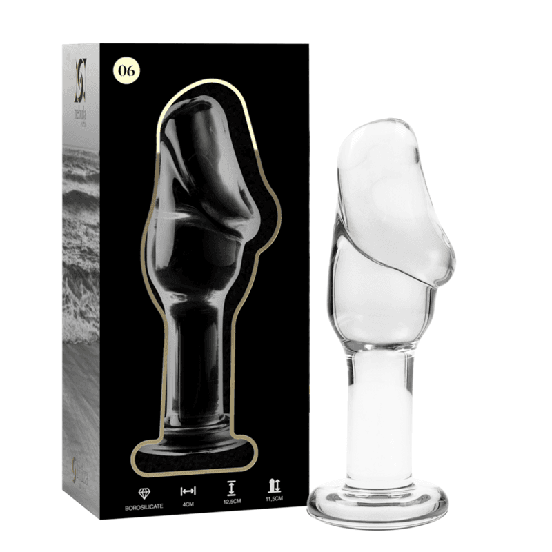 NEBULA SERIES BY IBIZA - MODELO 6 PLUG CRISTAL 12.5 CM -O- 4 CM 4