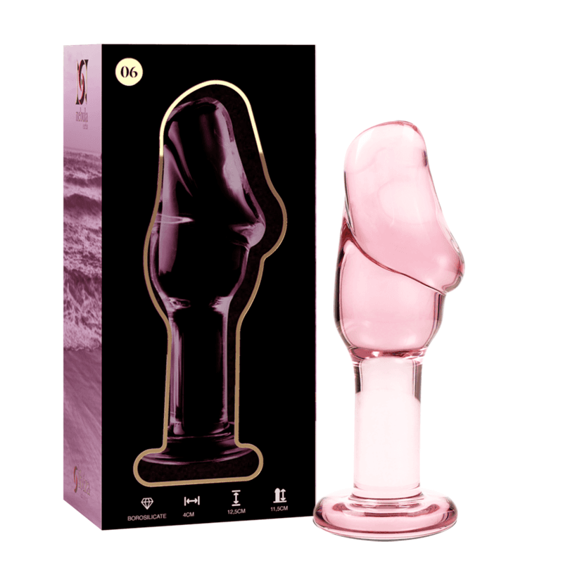 NEBULA SERIES BY IBIZA - MODELO 6 PLUG CRISTAL 12.5 CM -O- 4 CM 3