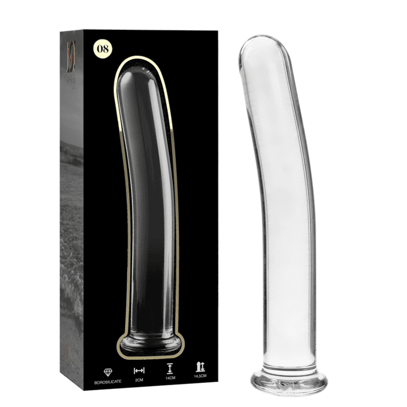 NEBULA SERIES BY IBIZA - MODELO 8 DILDO CRISTAL 14.5 CM -O- 2 CM 4