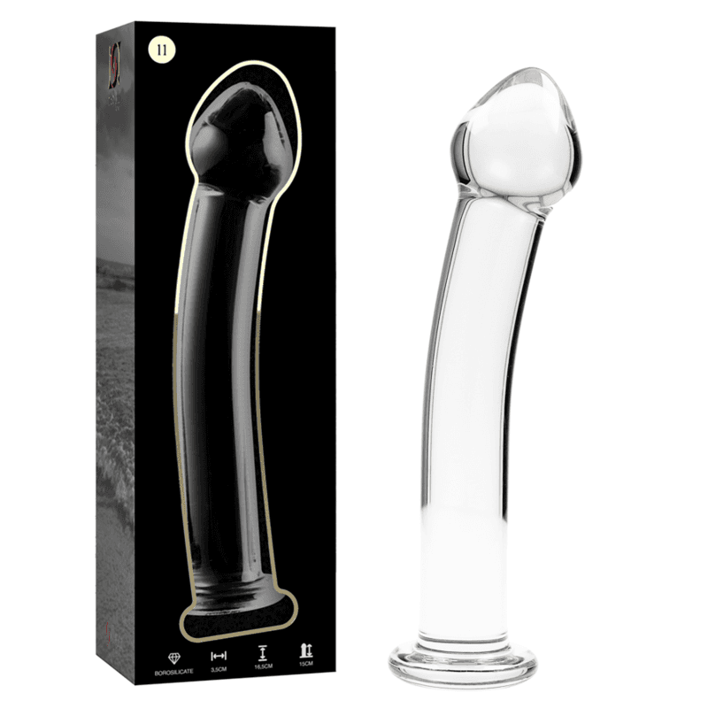NEBULA SERIES BY IBIZA - MODELO 11 DILDO CRISTAL 16 CM -O- 3 CM 3