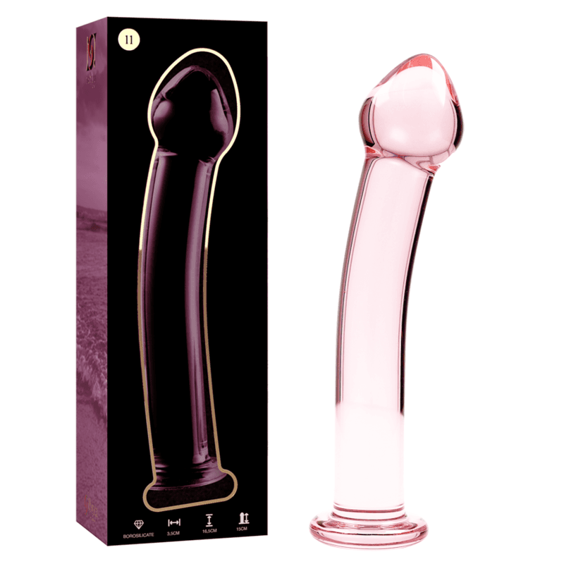 NEBULA SERIES BY IBIZA - MODELO 11 DILDO CRISTAL 16 CM -O- 3 CM 4