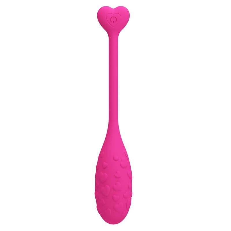PRETTY LOVE - APP CONTROLLED PINK FISHER VIBRATING EGG 4