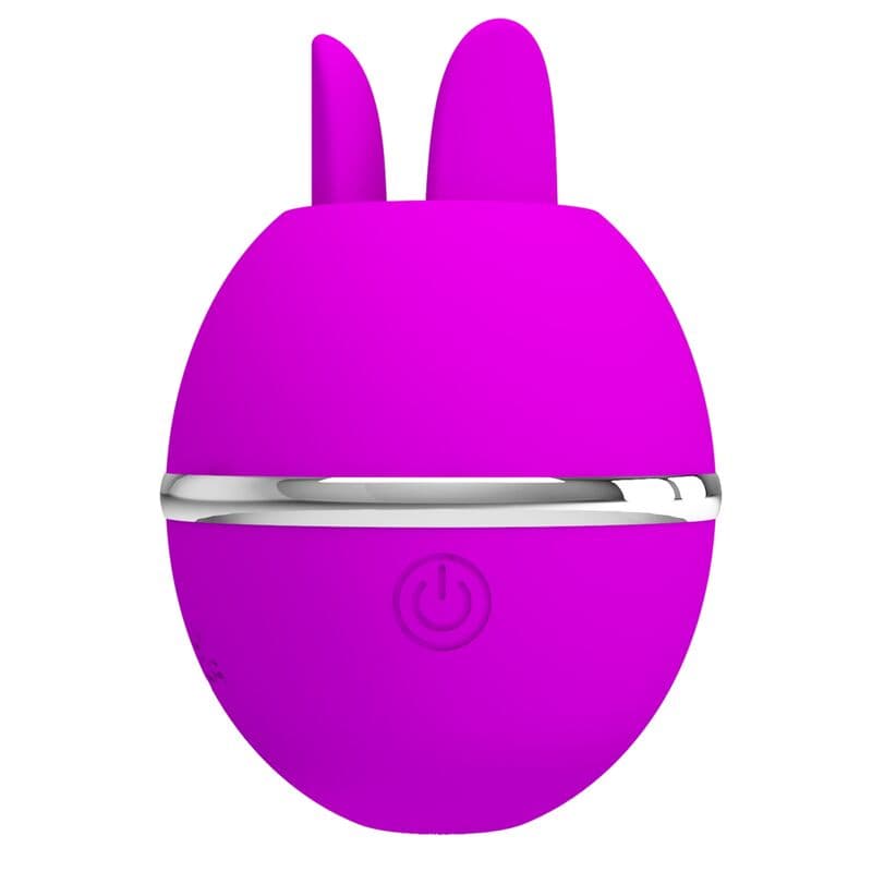 PRETTY LOVE - GEMINI BALL PURPLE ROUND SILICONE VIBRATOR 5