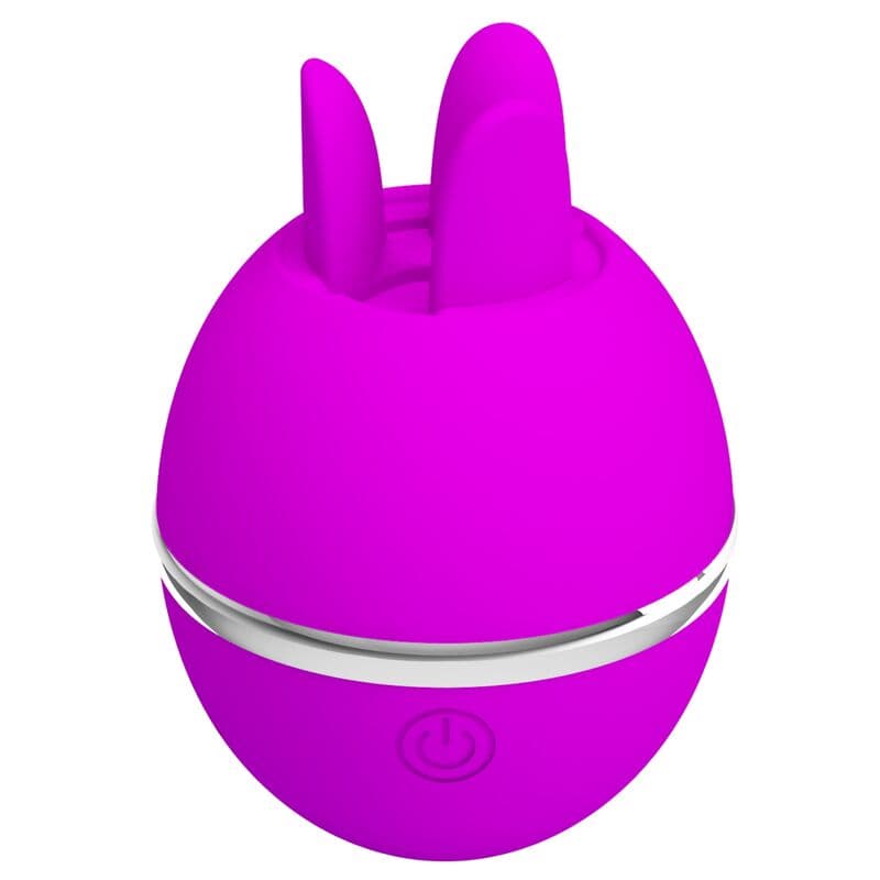 PRETTY LOVE - GEMINI BALL PURPLE ROUND SILICONE VIBRATOR 4