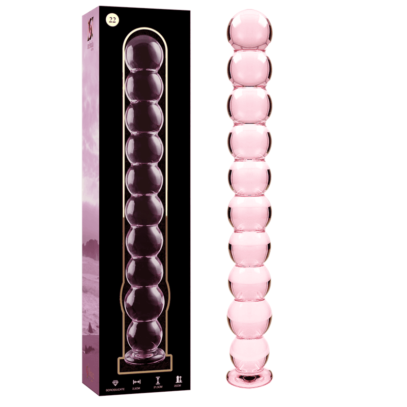 NEBULA SERIES BY IBIZA - MODELO 22 DILDO CRISTAL 21.5 CM -O- 2.5 CM 4