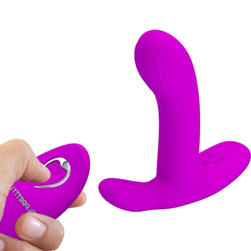 PRETTY LOVE - GERI CLITORIS MASSAGER PINK REMOTE CONTROL 5