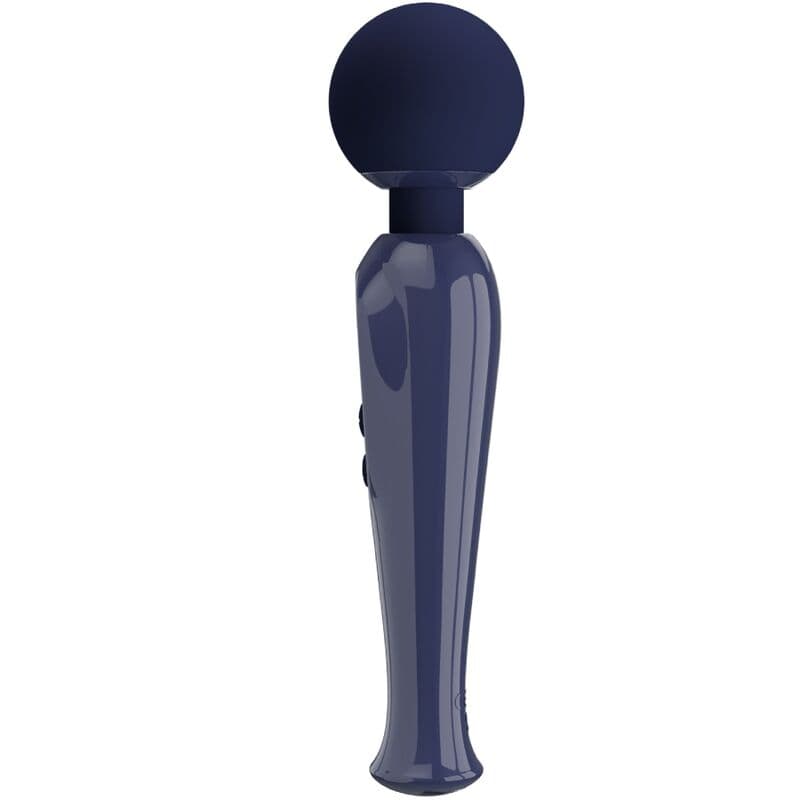 PRETTY LOVE - SKYLER VIBRATOR WAND BLUE 4