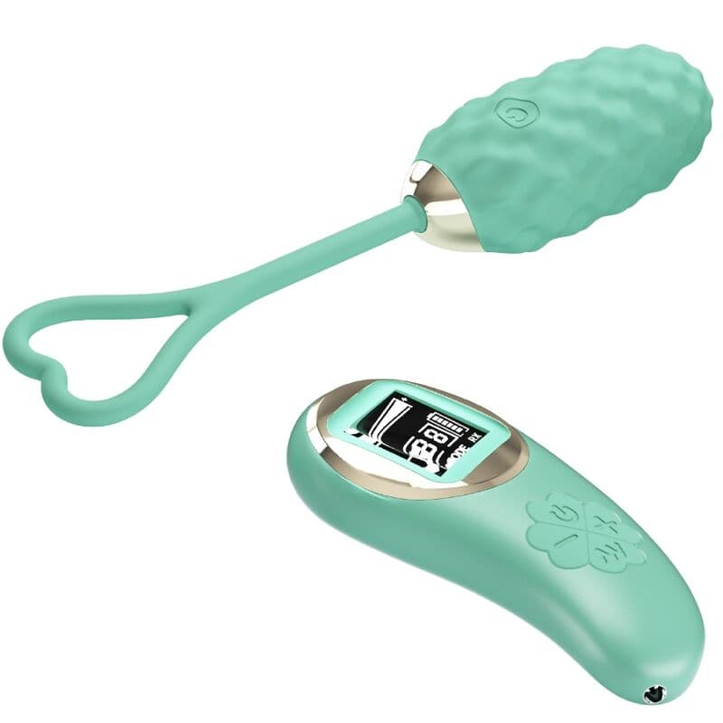 PRETTY LOVE - VIVIAN GREEN REMOTE CONTROL VIBRATING EGG 2
