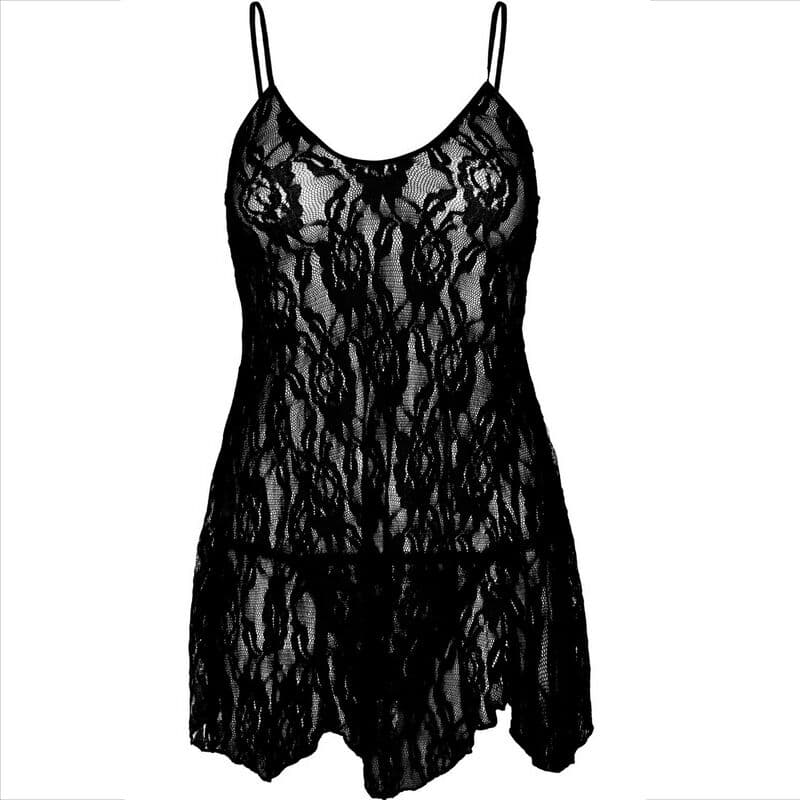 LEG AVENUE - CHEMISE FLOWER LACE 5