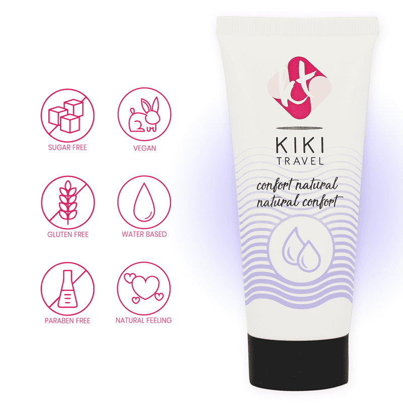 KIKÍ TRAVEL - CONFORT NATURAL LUBRICANT 50 ML 4