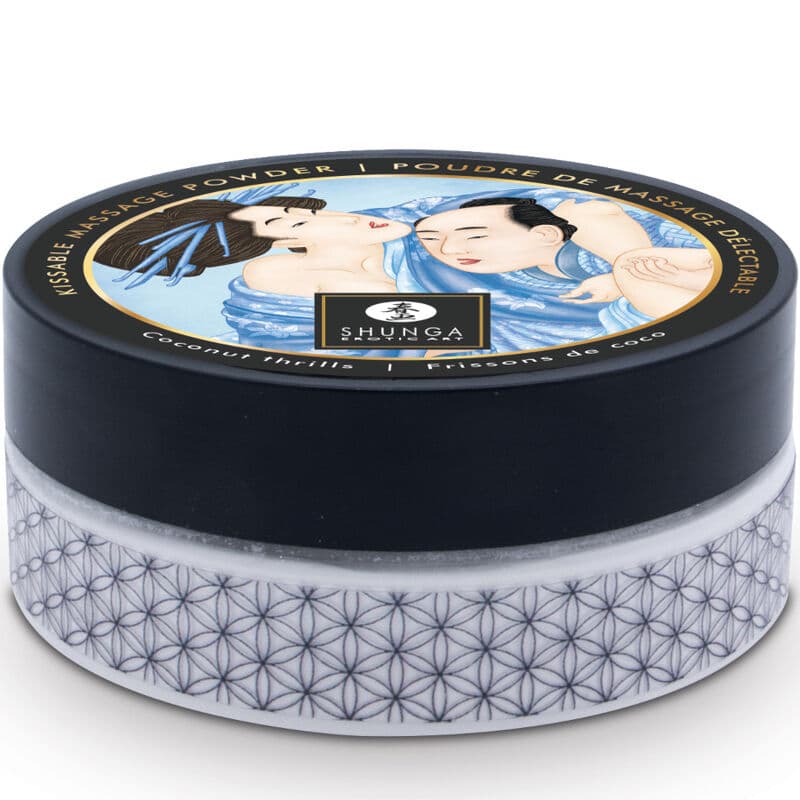 SHUNGA - EDIBLE COCONUT MASSAGE POWDER KIT 2