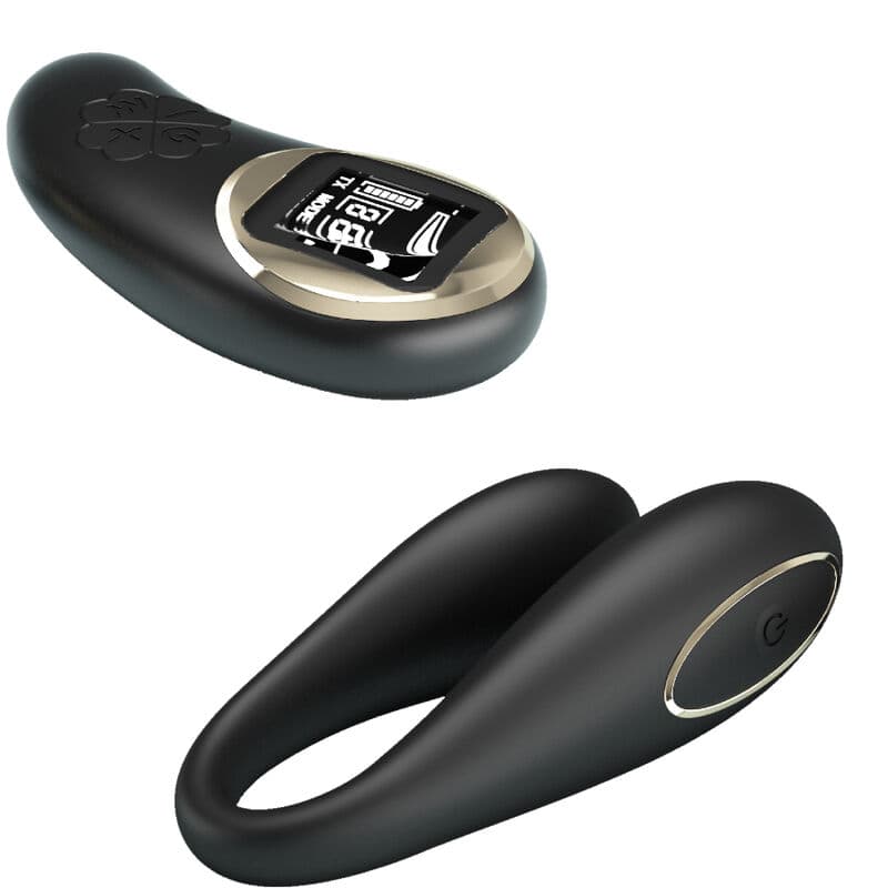 PRETTY LOVE - NATHAN DOUBLE PLEASURE VIBRATOR REMOTE CONTROL 2