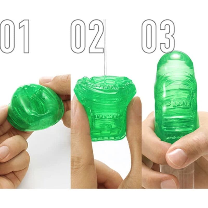 TENGA - UNI EMERALD MASTURBATOR THIMBLE 4
