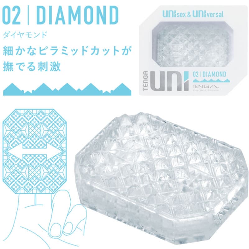 TENGA - UNI VARIETY MASTURBATOR THIMBLE PACK 4 UNITS 3