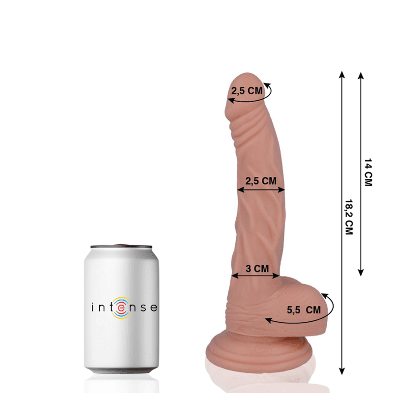 MR INTENSE - 12 REALISTIC COCK 18.2 CM -O- 2.5 CM 2