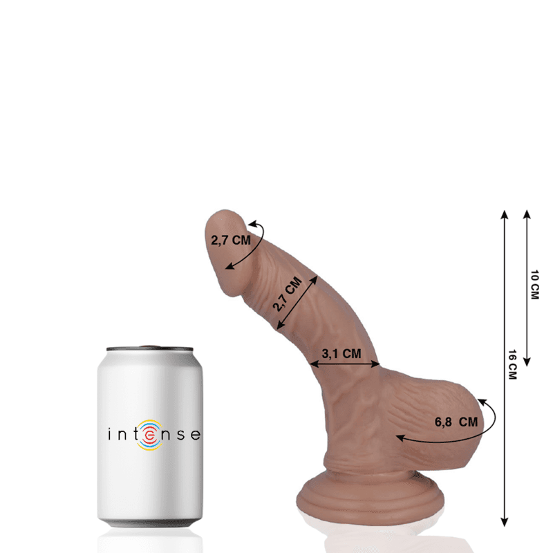 MR INTENSE - 2 REALISTIC COCK 16 CM -O- 2.7 CM 2