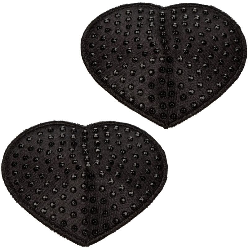 CALEXOTICS - RADIANCE HEART-SHAPED JEWEL NIPPLE SHIELDS 2