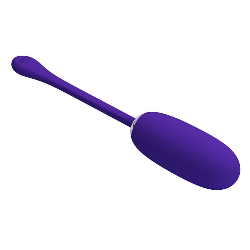 PRETTY LOVE - JULIUS WATERPROOF-RECHARGEABLE VIBRATING EGG PURPLE 2