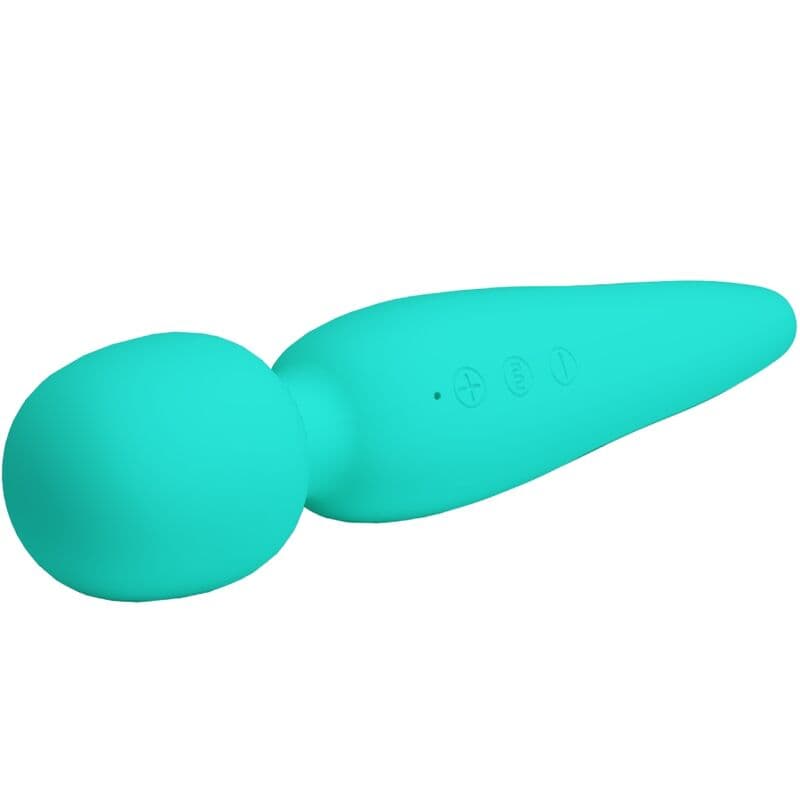 PRETTY LOVE - MEREDITH MASSAGER 12 VIBRATION MODES AQUA GREEN 3