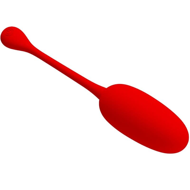 PRETTY LOVE - KNUCKER RED RECHARGEABLE VIBRATING EGG 2