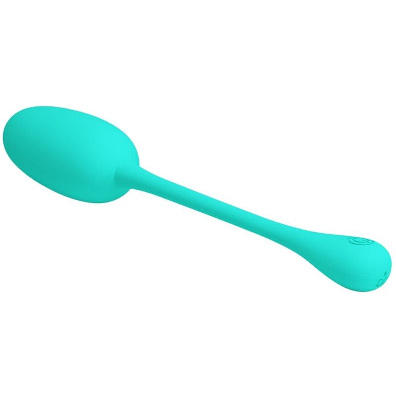 PRETTY LOVE - KNUCKER WATER GREEN RECHARGEABLE VIBRATING EGG 5