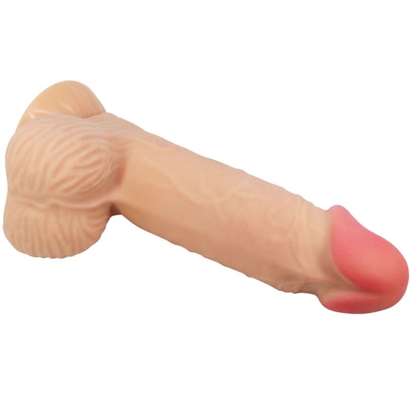 PRETTY LOVE - SLIDING SKIN SERIES REALISTIC DILDO WITH SLIDING SKIN SUCTION CUP 20.6 CM 4