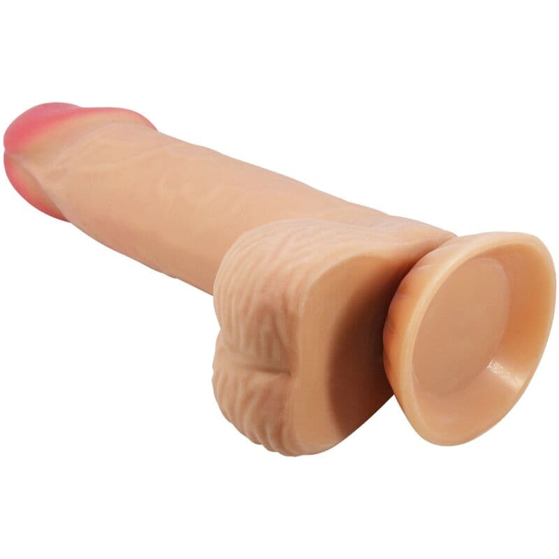 PRETTY LOVE - SLIDING SKIN SERIES REALISTIC DILDO WITH SLIDING SKIN SUCTION CUP 20.6 CM 3