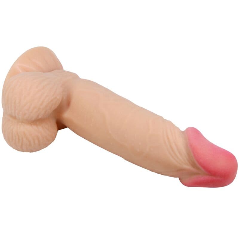 PRETTY LOVE - SLIDING SKIN SERIES REALISTIC DILDO WITH SLIDING SKIN SUCTION CUP 19.4 CM 3