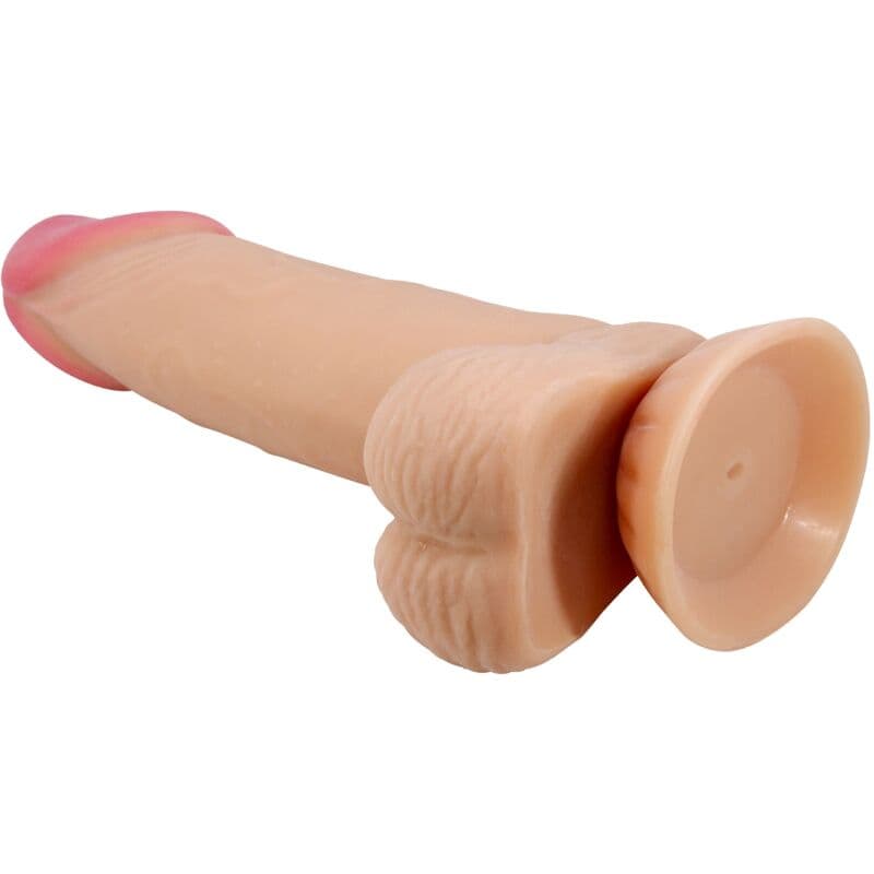 PRETTY LOVE - SLIDING SKIN SERIES REALISTIC DILDO WITH SLIDING SKIN SUCTION CUP 19.4 CM 2