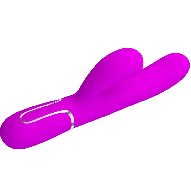 PRETTY LOVE - PERLITA MULTIFUNCTION 3 IN 1 G-SPOT VIBRATOR VIOLET 3