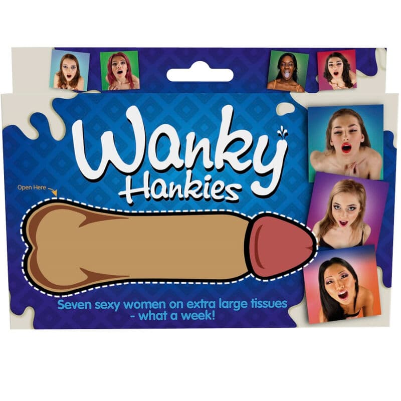 SPENCER & FLEETWOOD - WANKY HANKIES 7 EXTRA LARGE WOMEN'S HANDKERCHIEFS 3