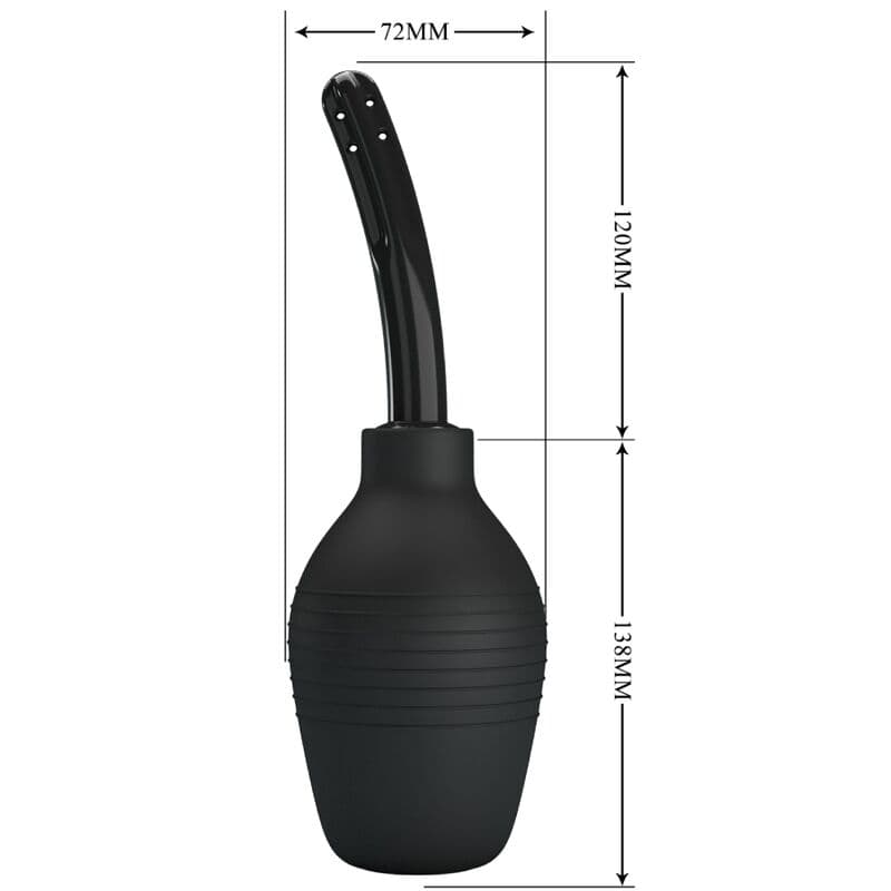 MR PLAY - ANAL DOUCHE BLKC SUPER POWER BLACK 5