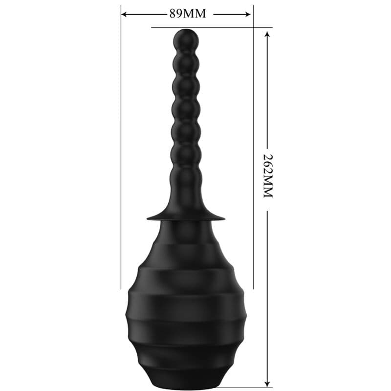 MR PLAY - ANAL DOUCHE BLKM7 SUPER POWER BLACK 5