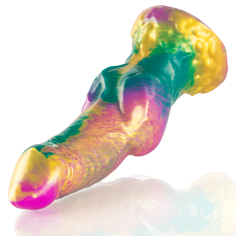 EPIC - IRIS DILDO WITH RAINBOW TESTICLES OF PLEASURE 4