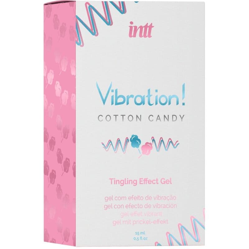INTT - POWERFUL INTIMATE STIMULANT COTTON CANDY LIQUID VIBRATOR GEL 15 ML 3