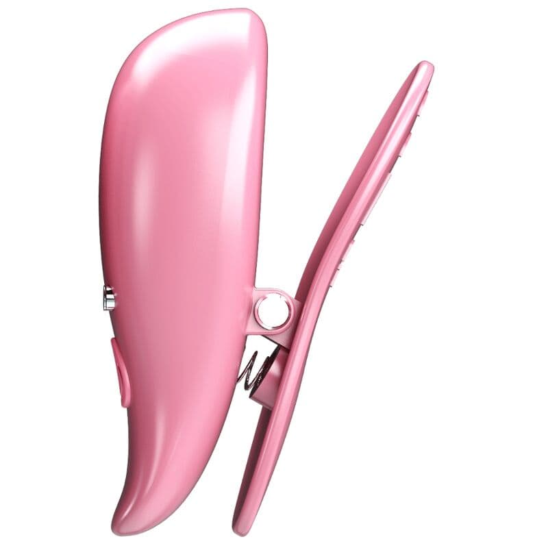 PRETTY LOVE - LEAF VIBRATING NIPPLE CLAMPS PINK 5