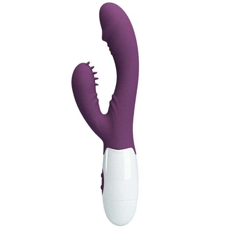 PRETTY LOVE - ANDRE RABBIT VIBRATOR & G-POINT STIMULATOR PURPLE 2