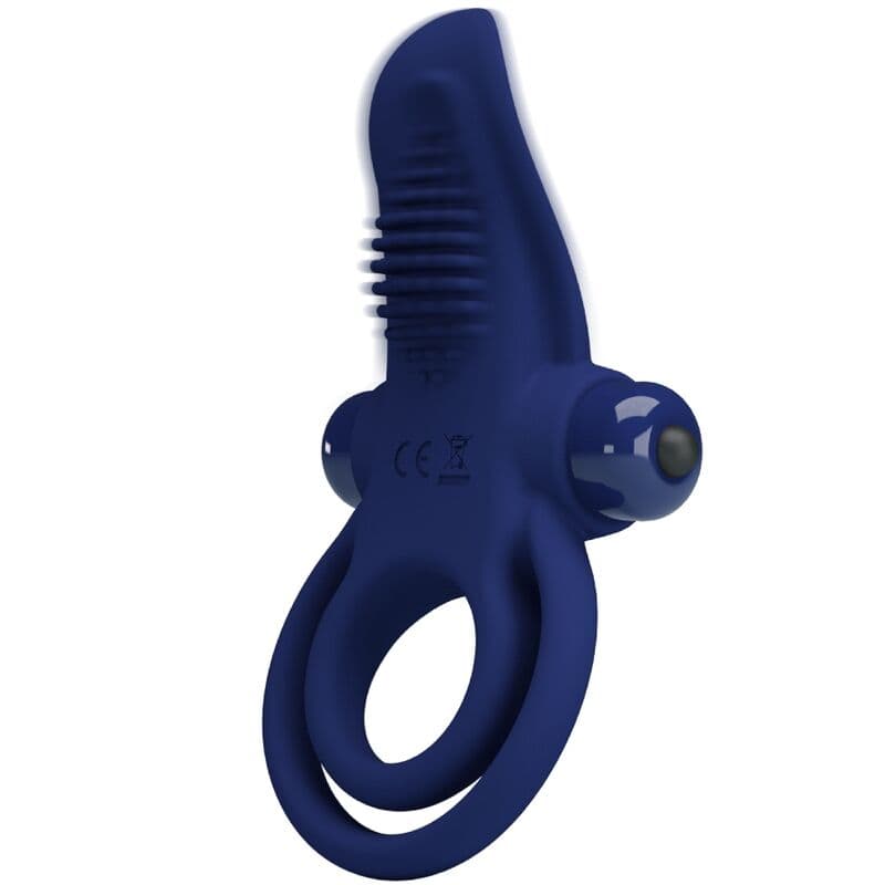 PRETTY LOVE - BRONSON DOUBLE RING WITH VIBRATION BLUE 5