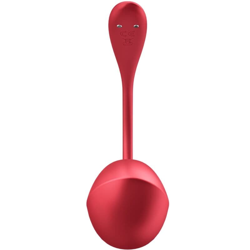SATISFYER - SHINY PETAL G POINT REMOTE CONTROL STIMULATOR RED FREE APP 3