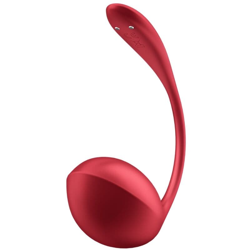 SATISFYER - SHINY PETAL G POINT REMOTE CONTROL STIMULATOR RED FREE APP 4