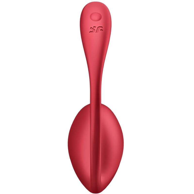 SATISFYER - SHINY PETAL G POINT REMOTE CONTROL STIMULATOR RED FREE APP 5