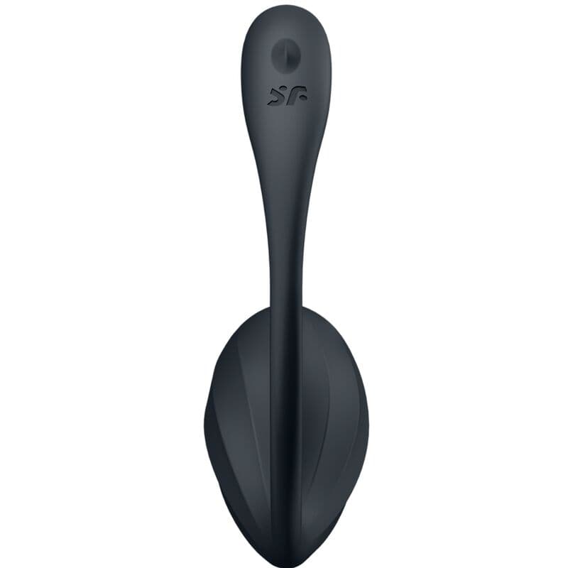 SATISFYER - RIBBED PETAL G POINT STIMULATOR REMOTE CONTROL BLACK FREE APP 3