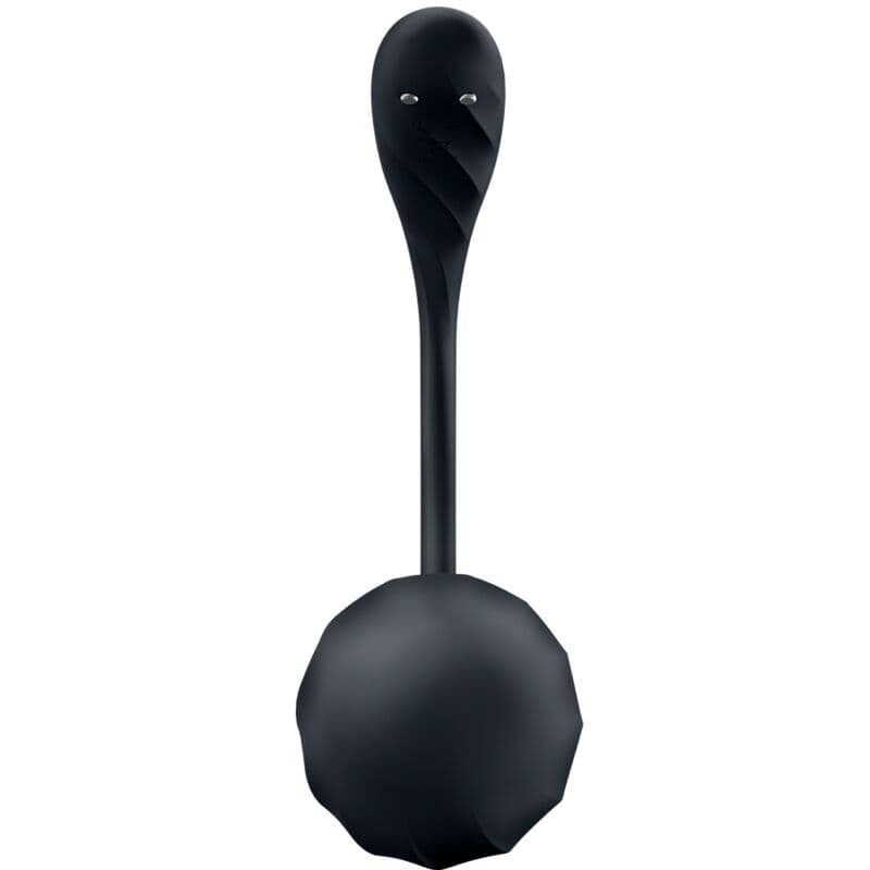 SATISFYER - RIBBED PETAL G POINT STIMULATOR REMOTE CONTROL BLACK FREE APP 5